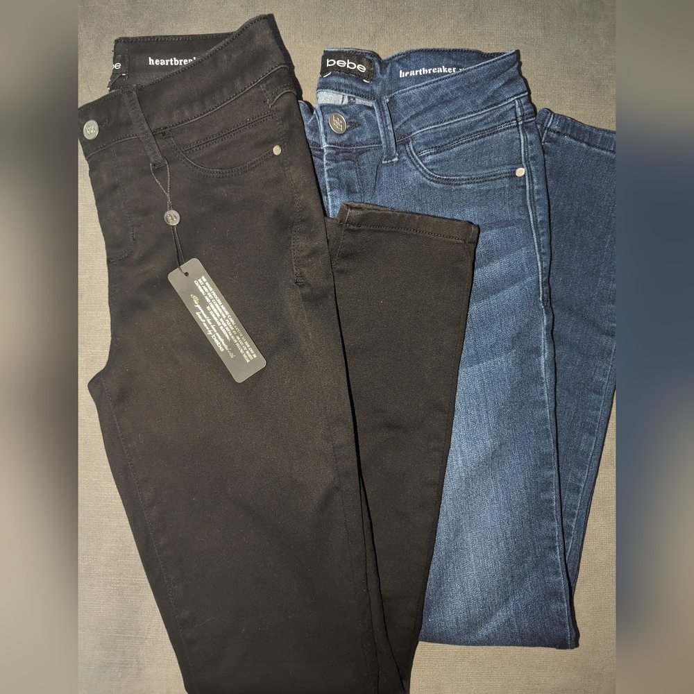 Bebe Heartbreaker Skinny Jeans